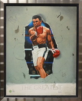 Muhammad Ali Signed Limited Edition Giclee 1/1